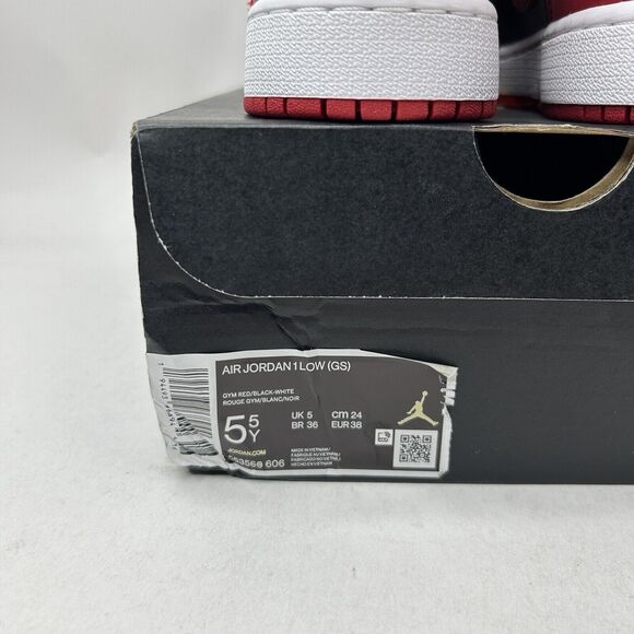 Nike Shoes Air Jordan 1 Low GS “Gym Red/Reverse Bred” 2023 - Picture 5 of 5